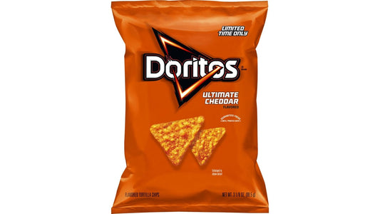Doritos Ultimate Cheddar Tortilla Chips (3.125 oz)