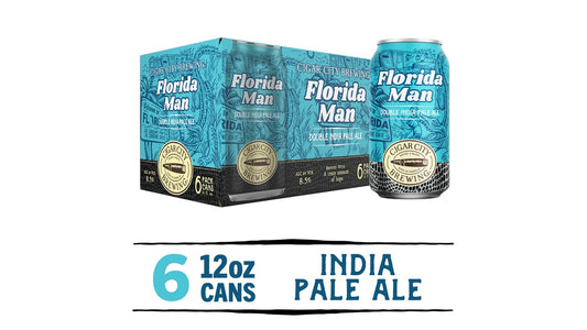 Cigar City Brewing Florida Man Double IPA Cans (12 oz x 6 ct)