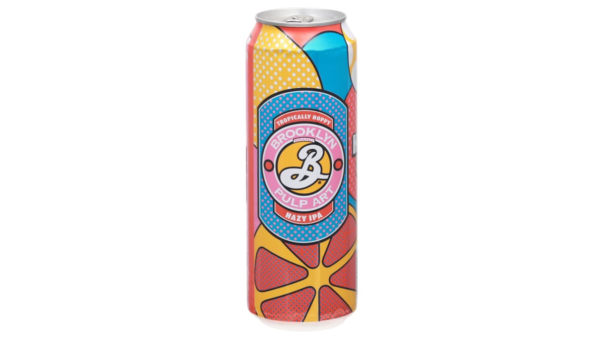 Brooklyn Brewery Hazy IPA Pulp Art Can (19.2 oz)