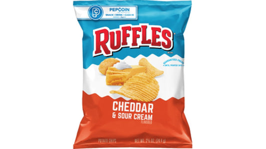 Ruffles Cheddar & Sour Cream Potato Chips (2.63 oz)