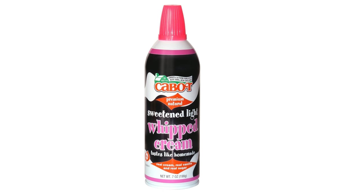 Cabot Whipped Cream (7 oz)