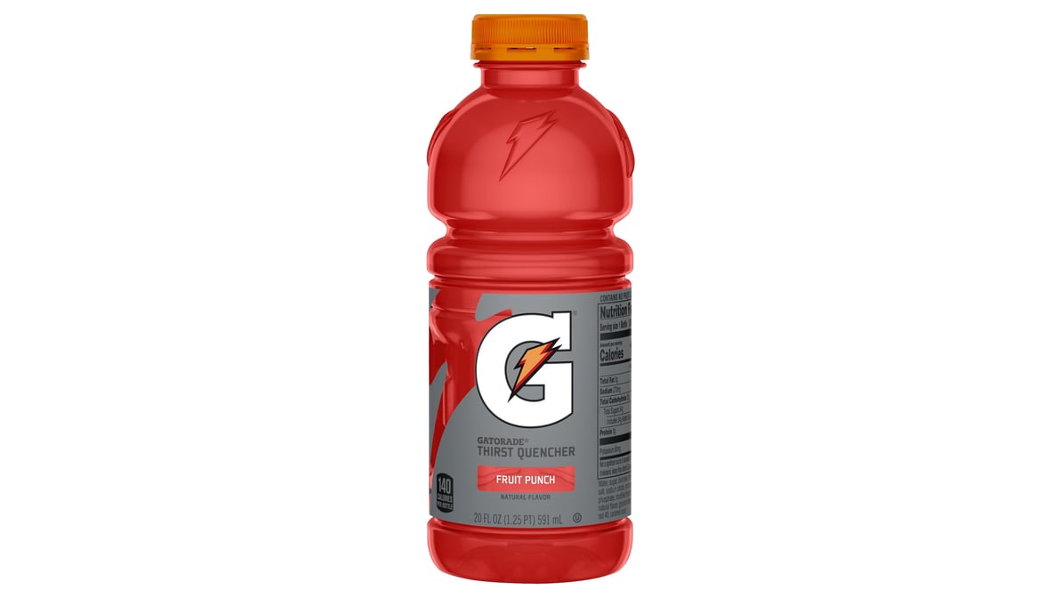 Gatorade Fruit Punch Sports Drink (20 oz)