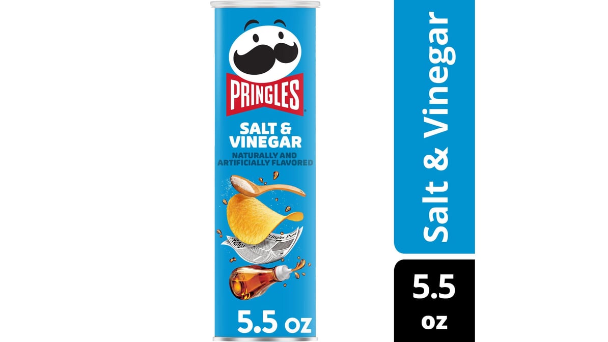 Pringles Salt & Vinegar Chips (5.5 oz)