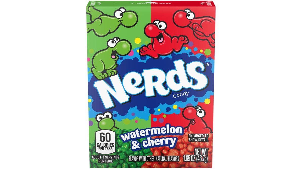 Nerds Wild About Hard Candy Watermelon and Cherry (1.65 oz)