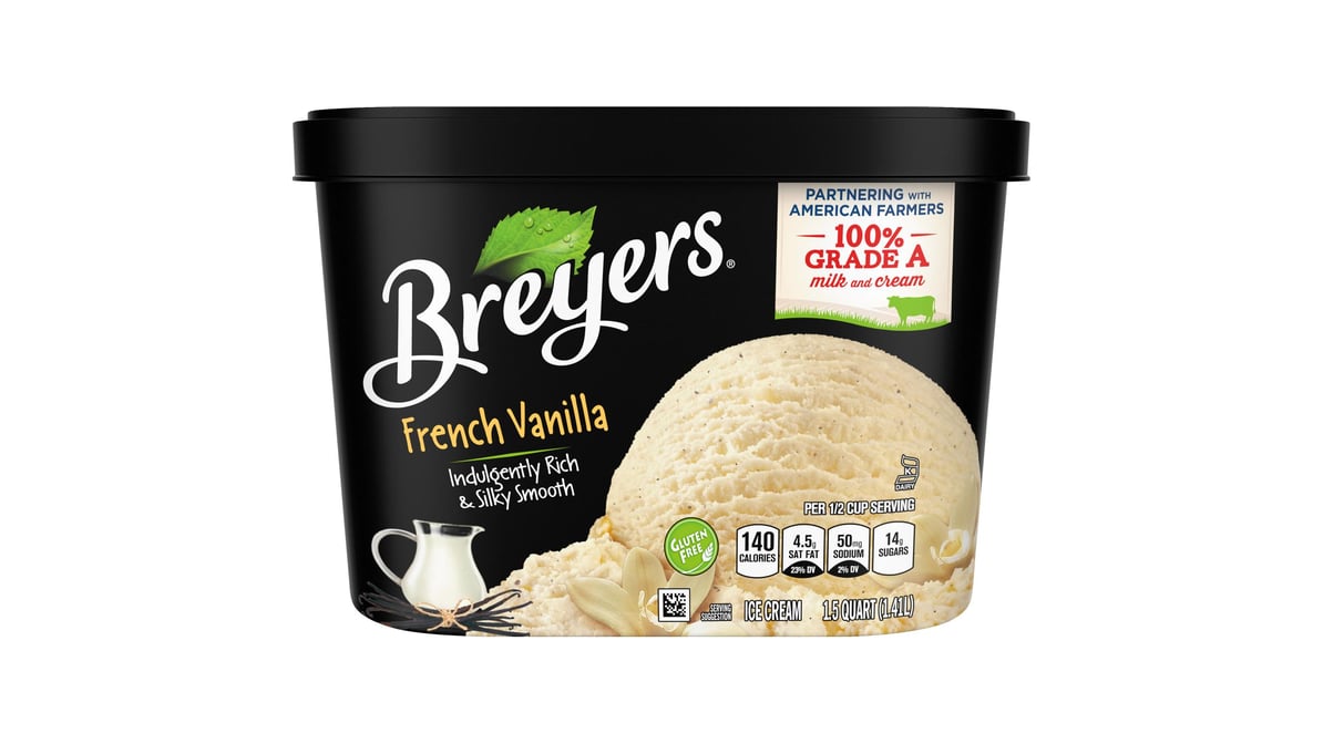 Breyers French Vanilla Ice Cream (48 oz)