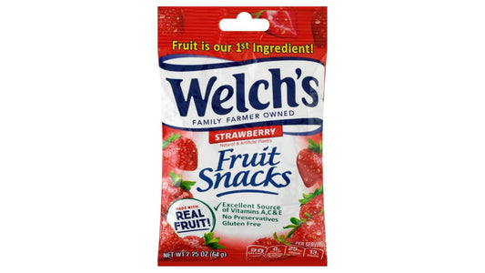 Welch's Strawberry Fruit Snacks (2.25 oz)