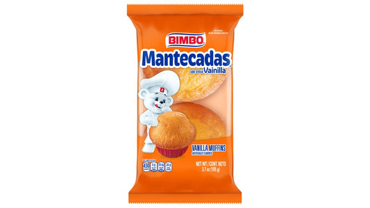 Bimbo Mantecadas Vanilla Muffins (3.7 oz)