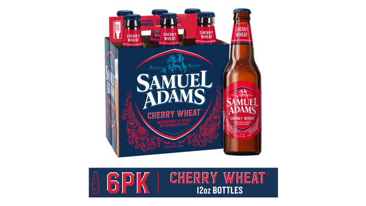 Samuel Adams Cherry Wheat Ale Bottles (12 oz x 6 ct)