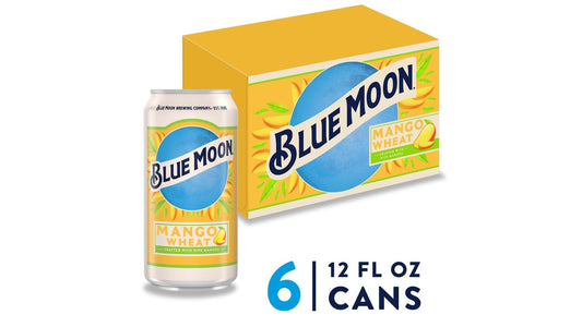 Blue Moon Mango Beer Cans (12 oz x 6 ct)