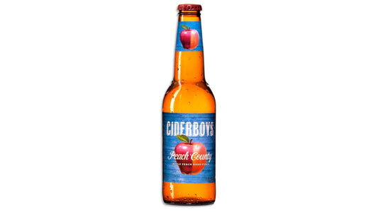 Ciderboys Peach Apple Orange Hard Cider Bottles (12 oz x 6 ct)