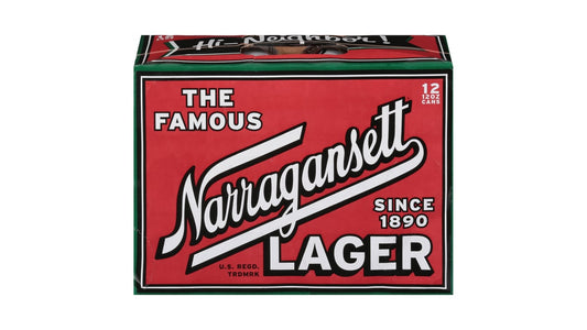 Narragansett Lager Beer Cans (12 oz x 12 ct)
