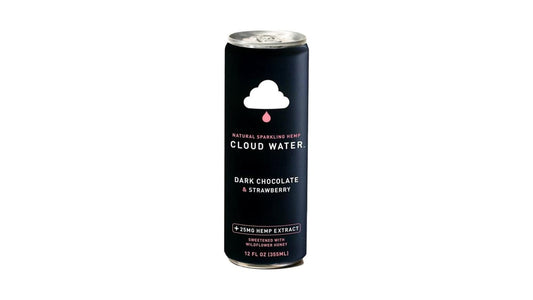 Cloud Water Sparkling Water Dark Chocolate & Strawberry (12 oz)