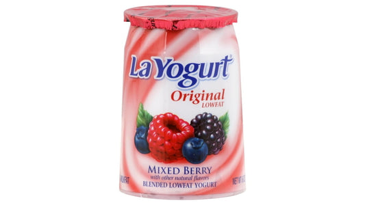 La Yogurt Rich & Creamy Probiotic Blended Lowfat Yogurt Mixed Berry (6 oz)
