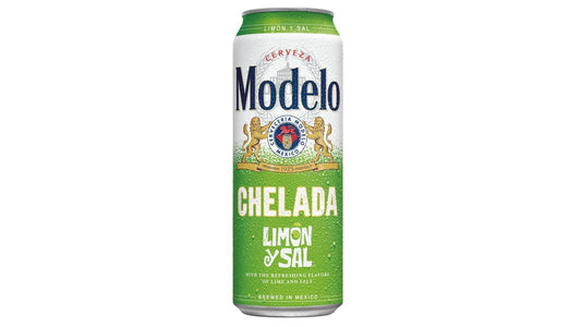 Modelo Limon y Sal Chelada Beer Can (24 oz)