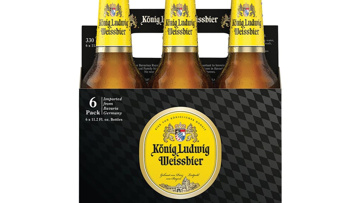 Konig Ludwig Weissbier Bottle (11 oz x 6 ct)
