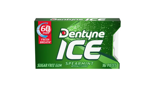Dentyne Ice Sugar Free Spearmint Gum (16 ct)