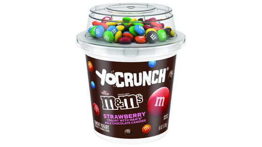 YoCrunch Low Fat Yogurt Strawberry with M&Ms (6 oz)