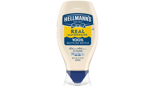 Hellmann's Squeezable Real Mayonnaise (20 oz)