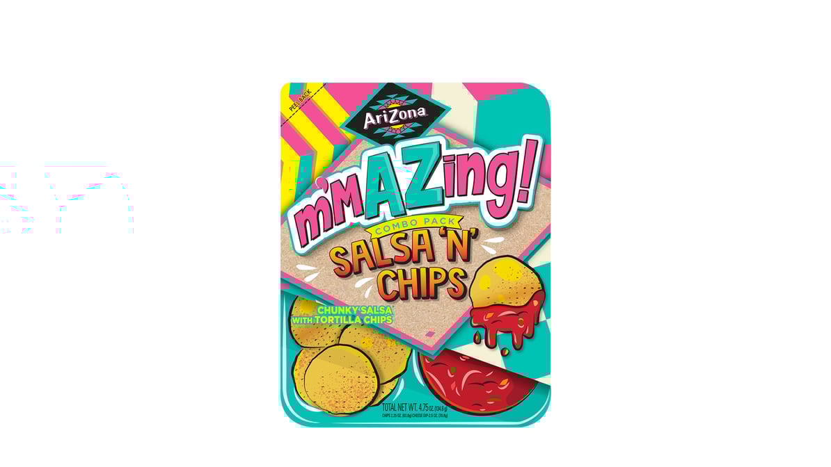Arizona Combo Tray Salsa 'n' Chips (4.75 oz)