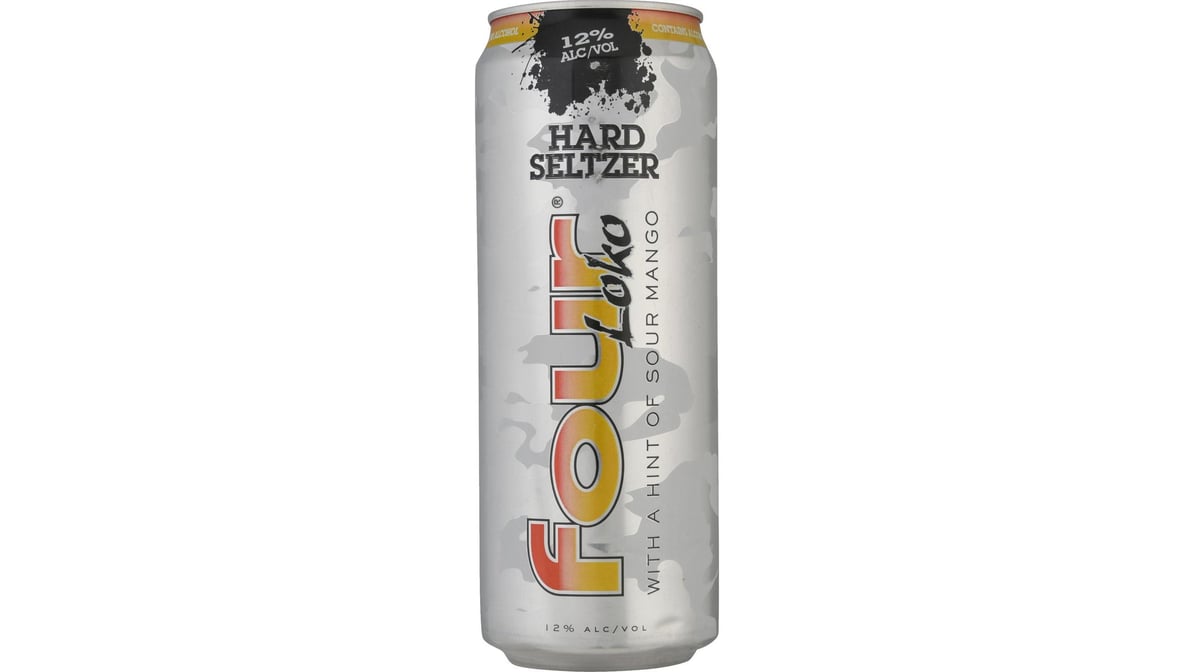 Four Loko with Hint of Sour Manga Hard Seltzer (23.5 oz)