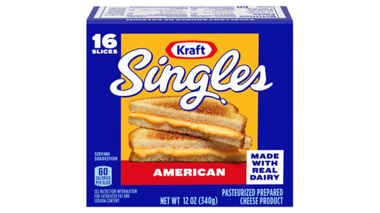 Kraft Pasteurized Prepared American Cheese Slices (12 oz)