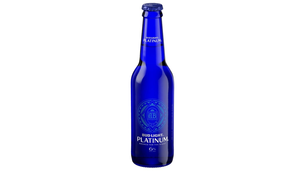 Bud Light Platinum Beer Bottle (12 oz)