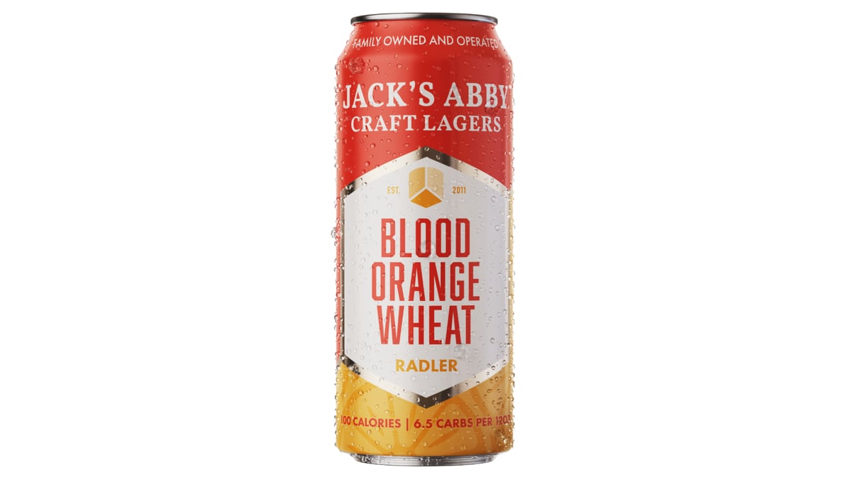 Jack's Abby Blood Orange Radler Lager Can (16 oz)