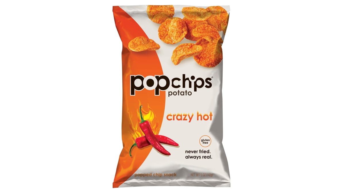 Popchips Popped Crazy Hot Potato Chips (5 oz)