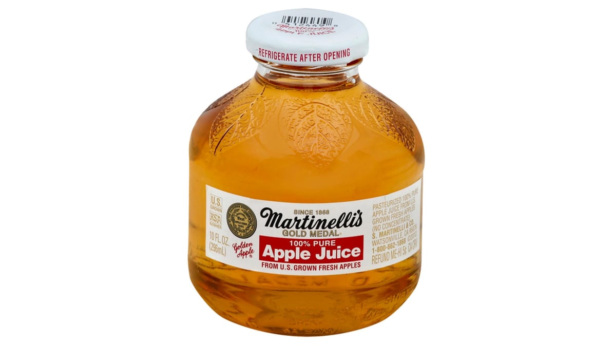 Martinelli's 100% Pure Apple Juice (10 oz)