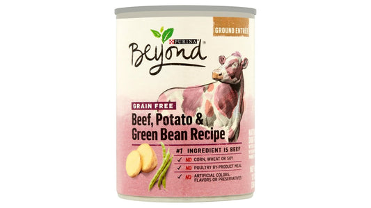 Purina Beyond Grain Free Beef, Potato & Green Bean Recipe Ground Entree Dog Food (13 oz)