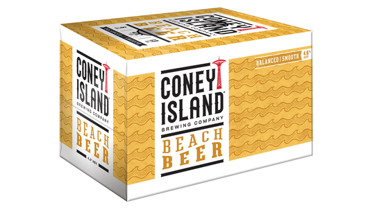 Coney Island Beach Beer Cans (12 oz x 6 ct)