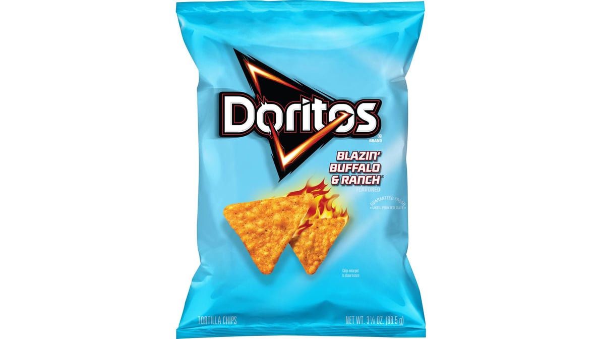 Doritos Tortilla Chips Blazin' Buffalo & Ranch (3.125 oz)