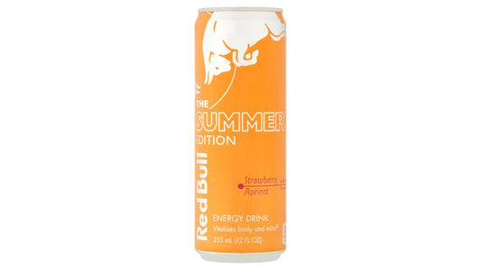 Red Bull The Amber Edition Strawberry Apricot Energy Drink (12 oz)