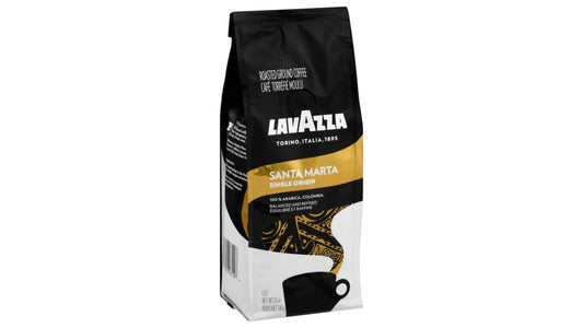 Lavazza 100% Arabica Santa Marta Ground Coffee Medium Roast (12 oz)