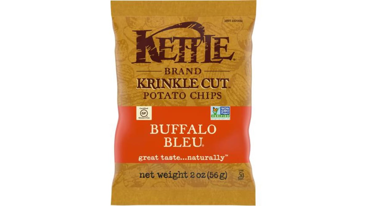 Kettle Brand Krinkle Cut Buffalo Bleu Potato Chips (2 oz)