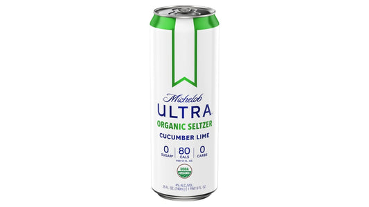 Michelob Ultra Organic Hard Seltzer Cucumber Lime Can (25 oz)