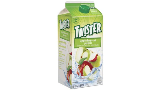 Tw!ster Apple Harvest Punch Juice Drink Paper Carton (59 oz)