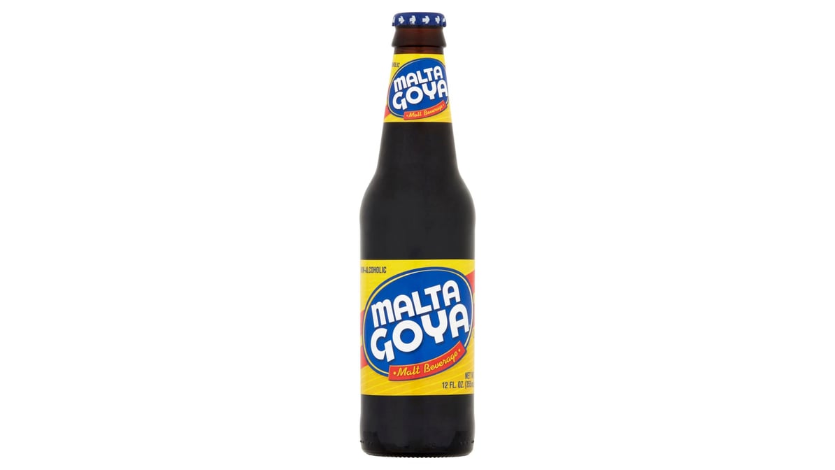 Goya Foods Malt Beverage Bottle Non-Alcoholic (12 oz)