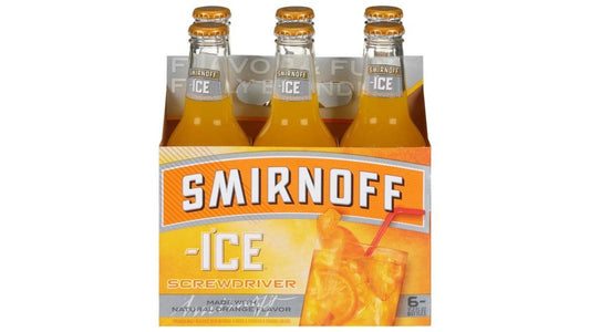 Smirnoff Ice Screwdriver Bottles (11.2 oz x 6 ct)
