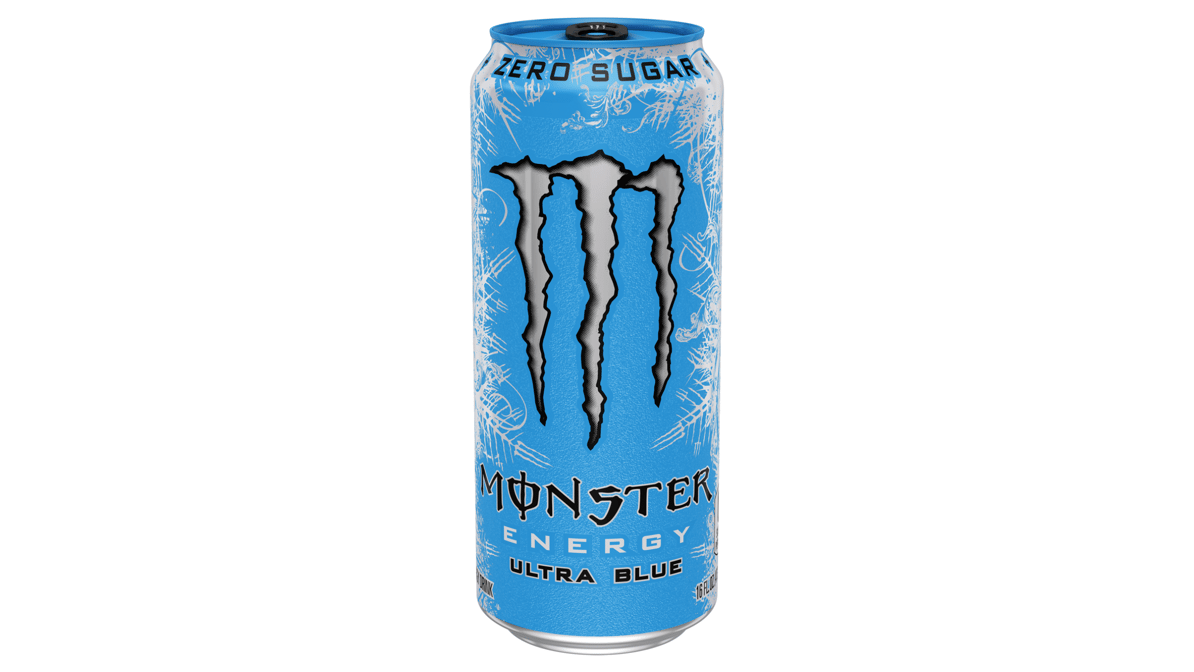 Monster Ultra Blue Zero Sugar Energy Drink (16 oz)
