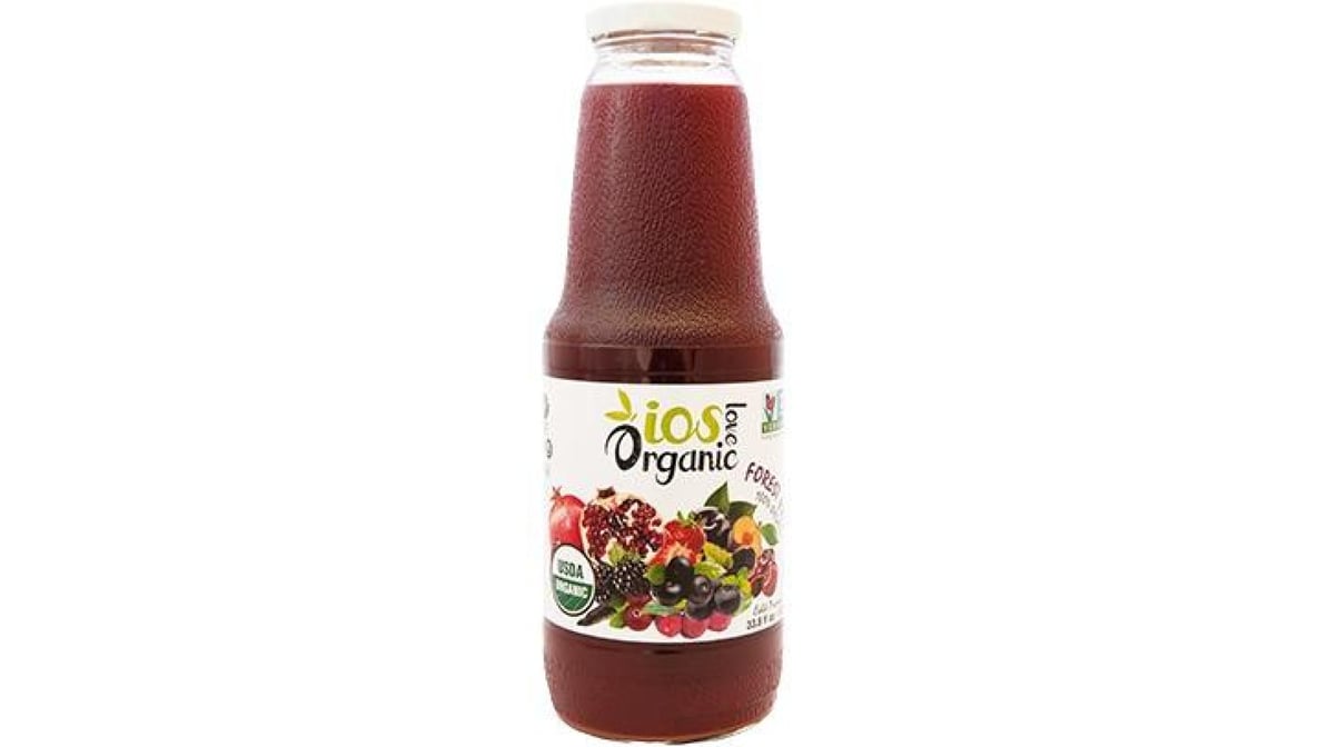 IOS Love Organic Forest Fruits Juice Bottle (11.2 oz)