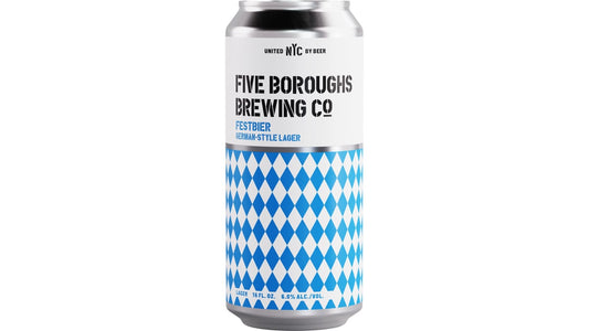 Five Boroughs Festbier Lager Can (16 oz)