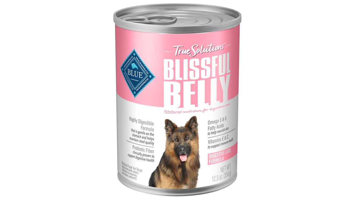 Blue Buffalo True Solutions Blissful Belly Natural Digestive Care Adult Dog Food Chicken (12.5 oz)