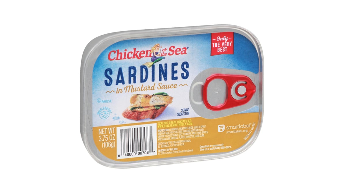 Chicken of the Sea Sardines in Mustard Sauce (3.75 oz)