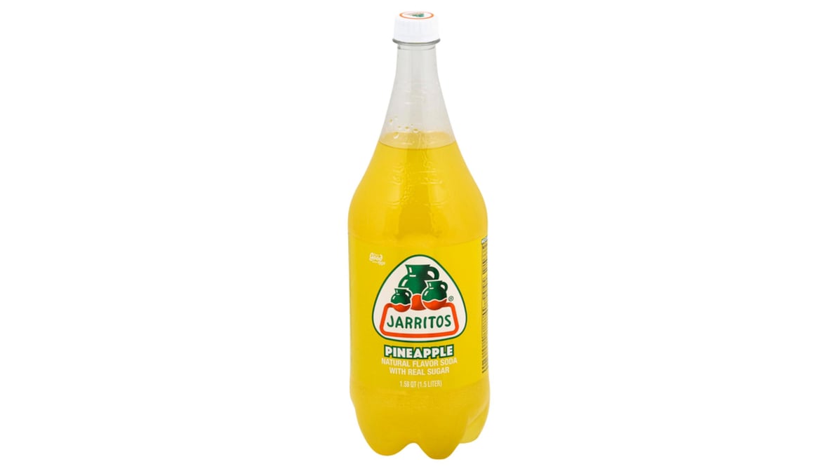 Jarritos Pineapple Soda Bottle (1.5 L)