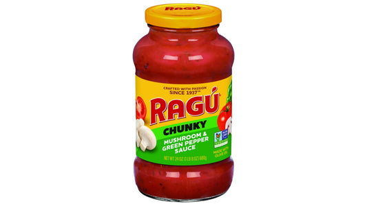 Ragu Mushroom & Green Pepper Pasta Sauce (24 oz)