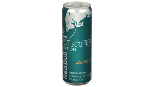 Redbull The Winter Edition Fig Apple Energy Drink (12 oz)
