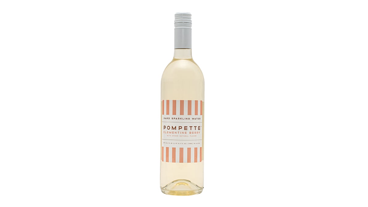 Pompette Clementine Berry Hard Sparkling Water Bottle (25.4 oz)