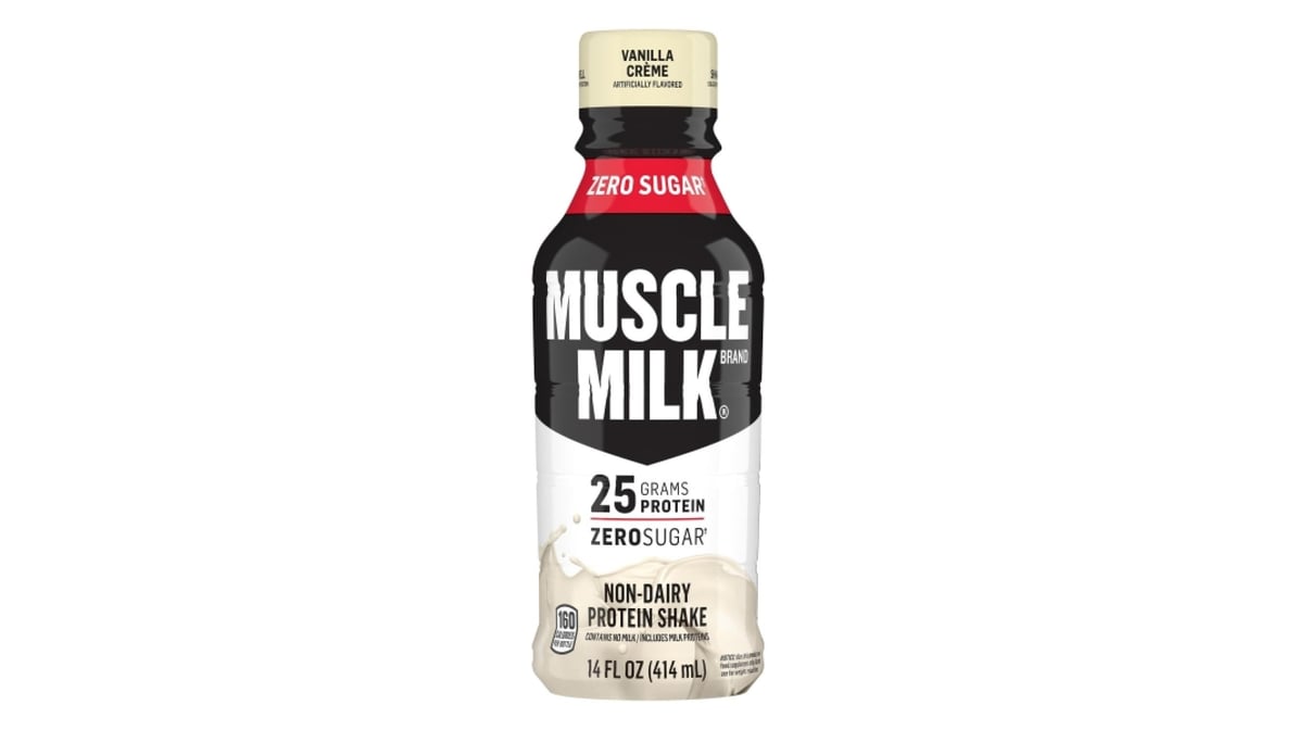 Muscle Milk Genuine Non-Dairy Protein Shake Milk Vanilla Creme (14 oz)