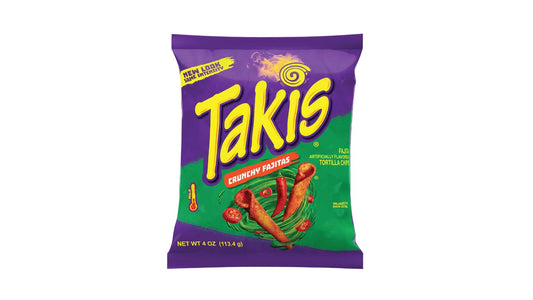 Takis Rolled Tortilla Chips Crunchy Fajitas (4 oz)